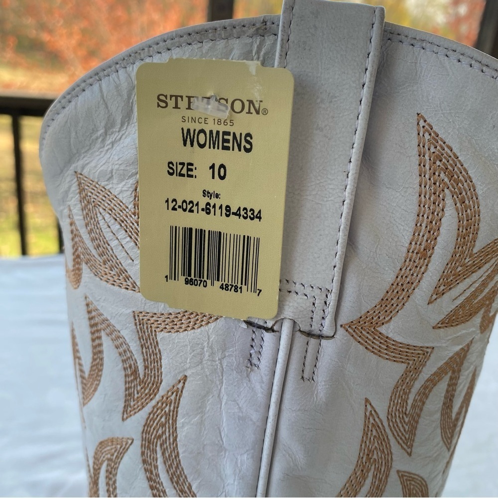 NWT Women's Stetson Toni Boots- Teju Lizard - Picture 8 of 12